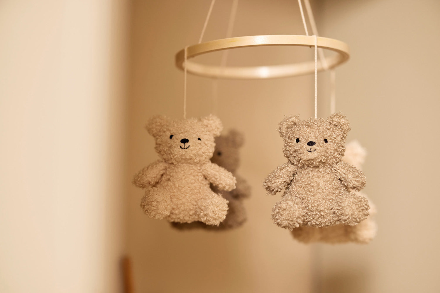 Baby Mobiel Teddy Bear - Groen/Natuur - afbeelding 5
