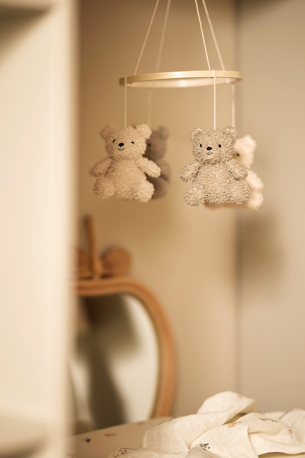 Baby Mobiel Teddy Bear - Groen/Natuur - afbeelding 6