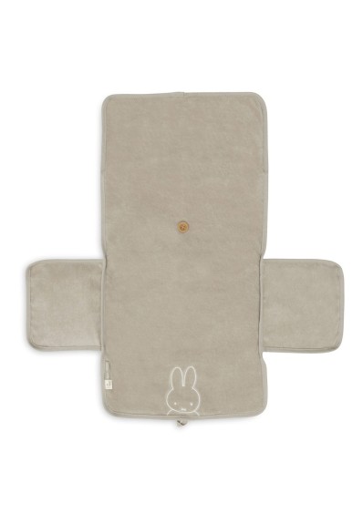 Jollein - Verschoningsmat Badstof Miffy - Olijfgroen