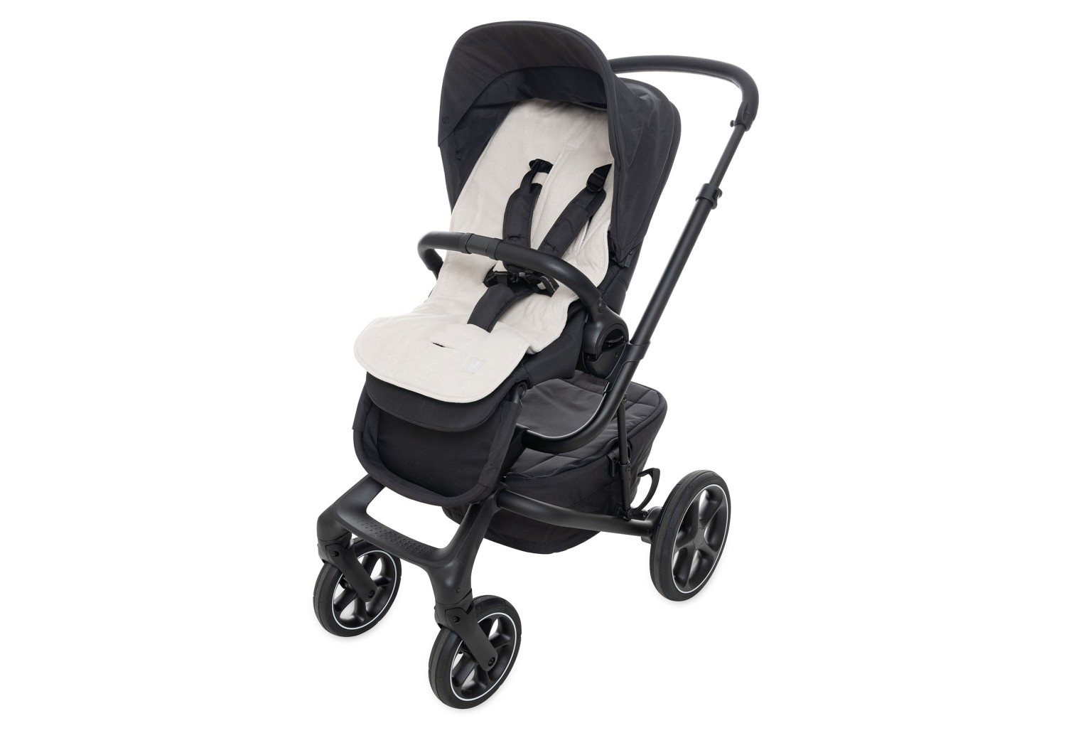 Inlegger Buggy/Kinderwagen Badstof/Katoen - Nougat - afbeelding 4