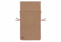 Jollein - Voetenzak Check Knit - Biscuit