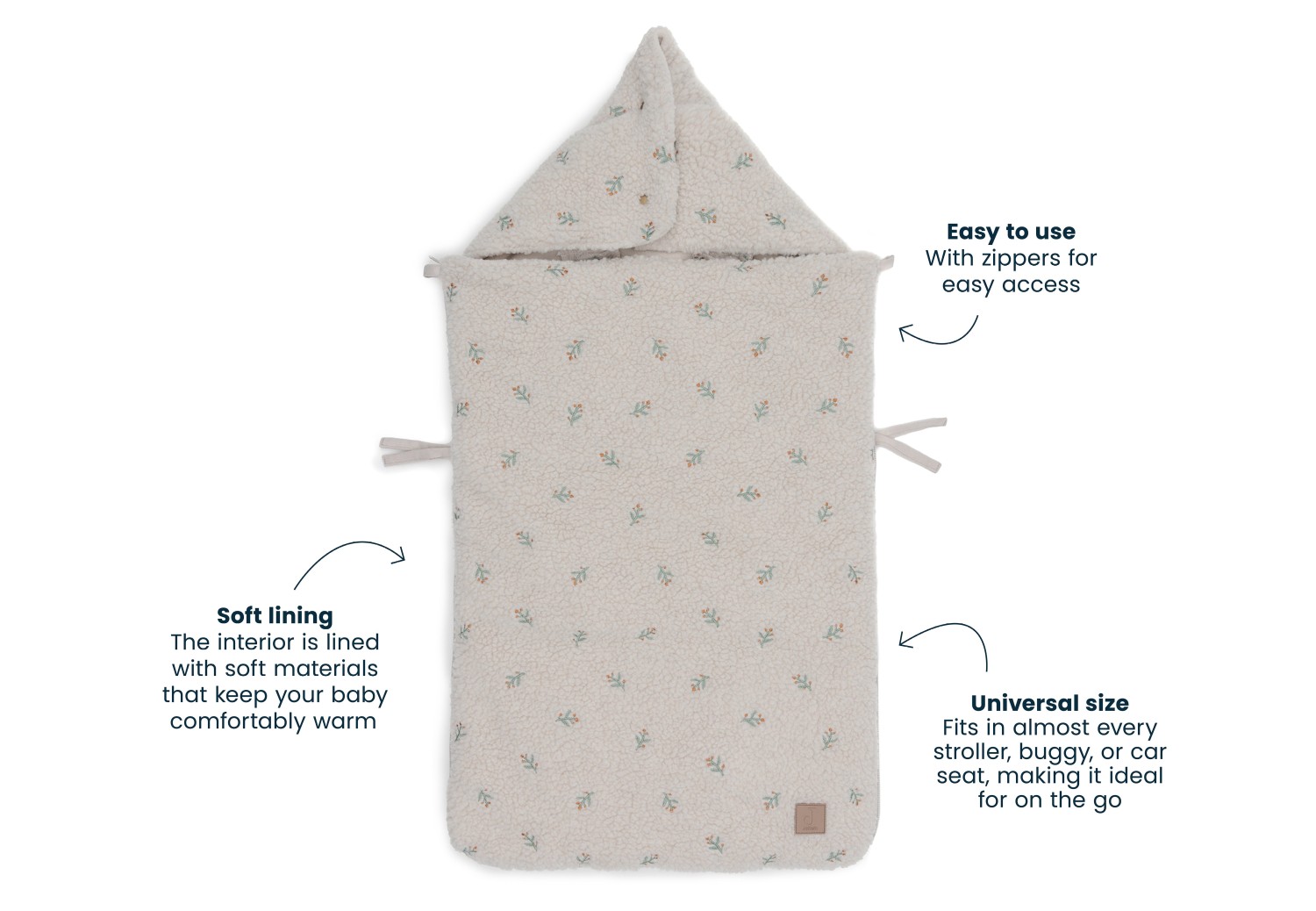 Voetenzak Teddy Lovely - afbeelding 5