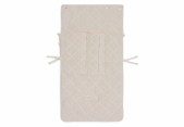 Voetenzak voor Autostoel Groep 0+ - Check Knit Oatmeal