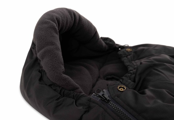 Jollein - Voetenzak groep 0+ Puffed Zwart