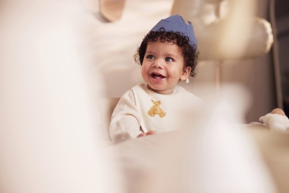 Jollein - Verjaardagskroon 12x35cm - Jeans Blue