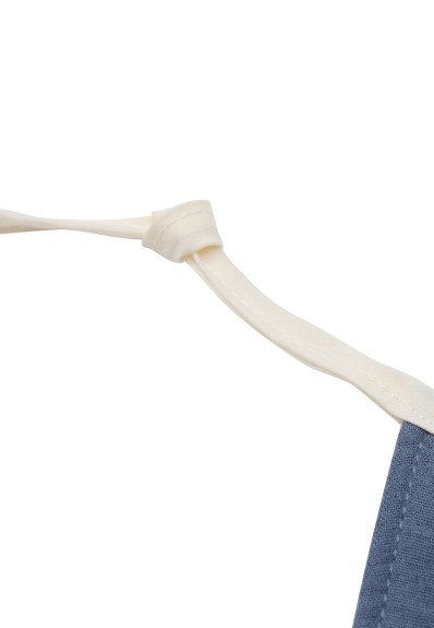 Jollein - Vlaggenlijn 200x17cm - Jeans Blue/Olive Green