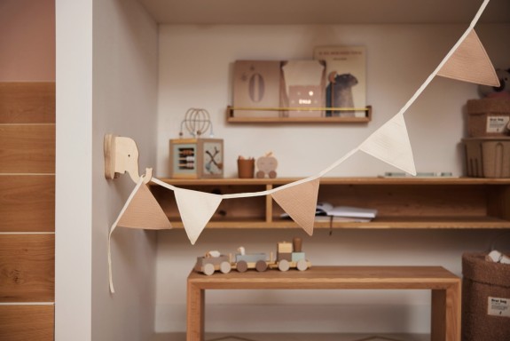 Jollein - Vlaggenlijn Feest Collectie - Biscuit/Ivoor