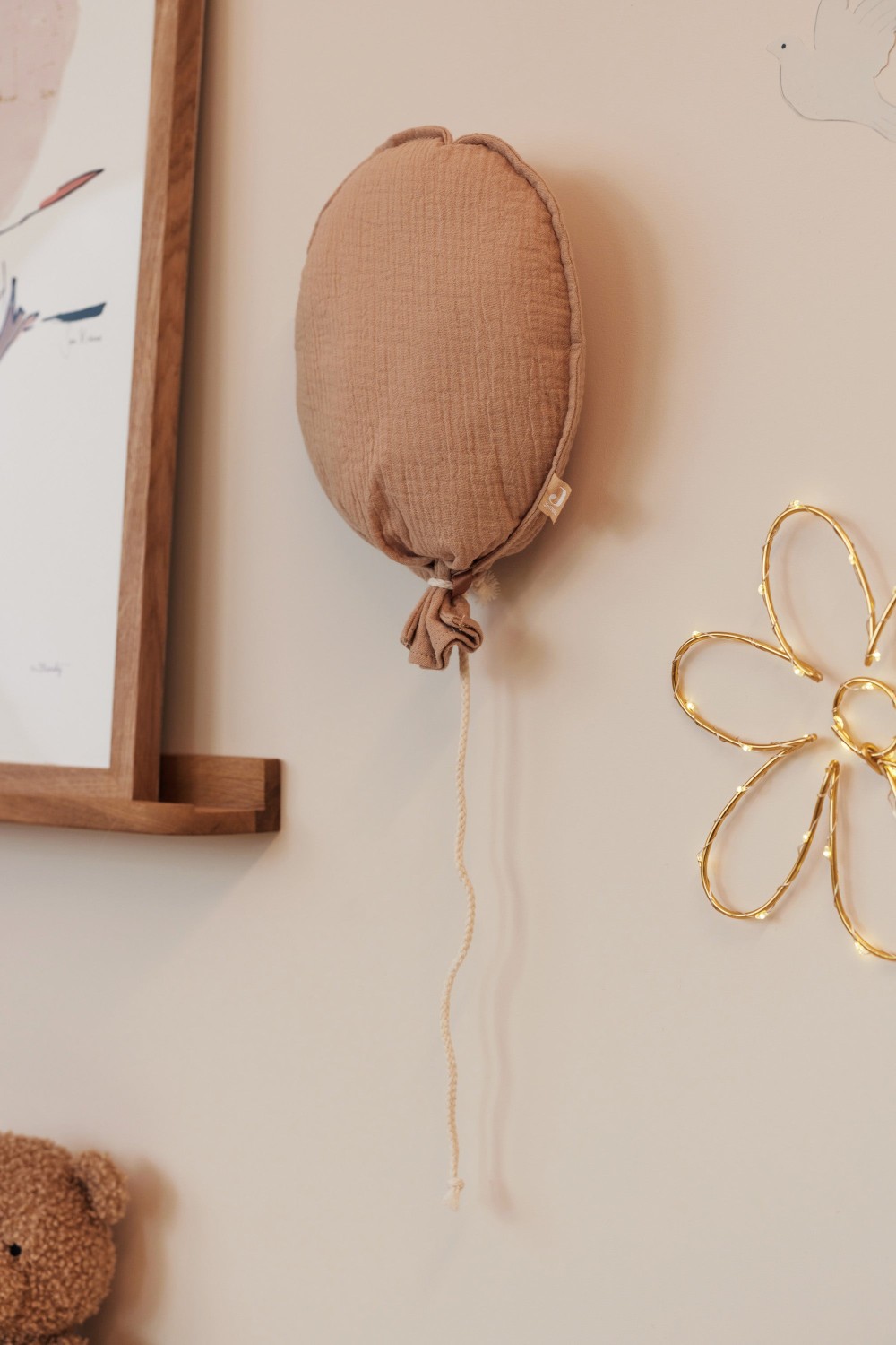 Stoffen Ballon - Babykamer Eye-Catcher - Biscuit - afbeelding 9