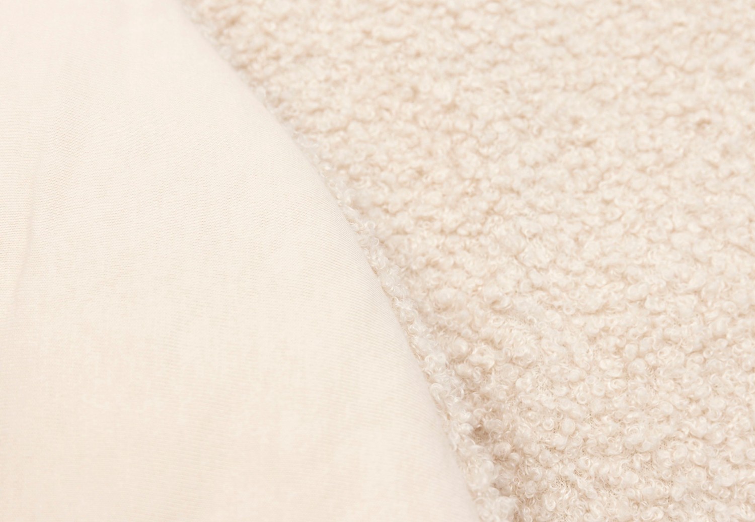 Rond Boxkleed Boucle - Naturel - afbeelding 3