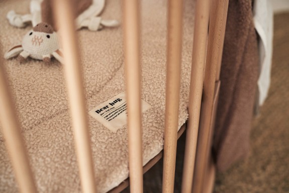 Jollein - Rond Boxkleed Boucle - Naturel