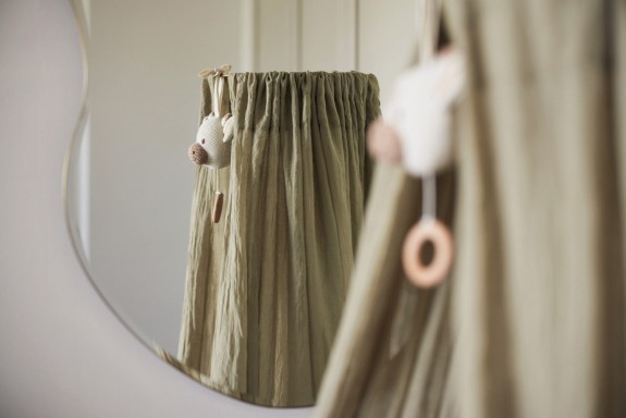 Jollein - Vintage Sluier 155cm - Olijfgroen