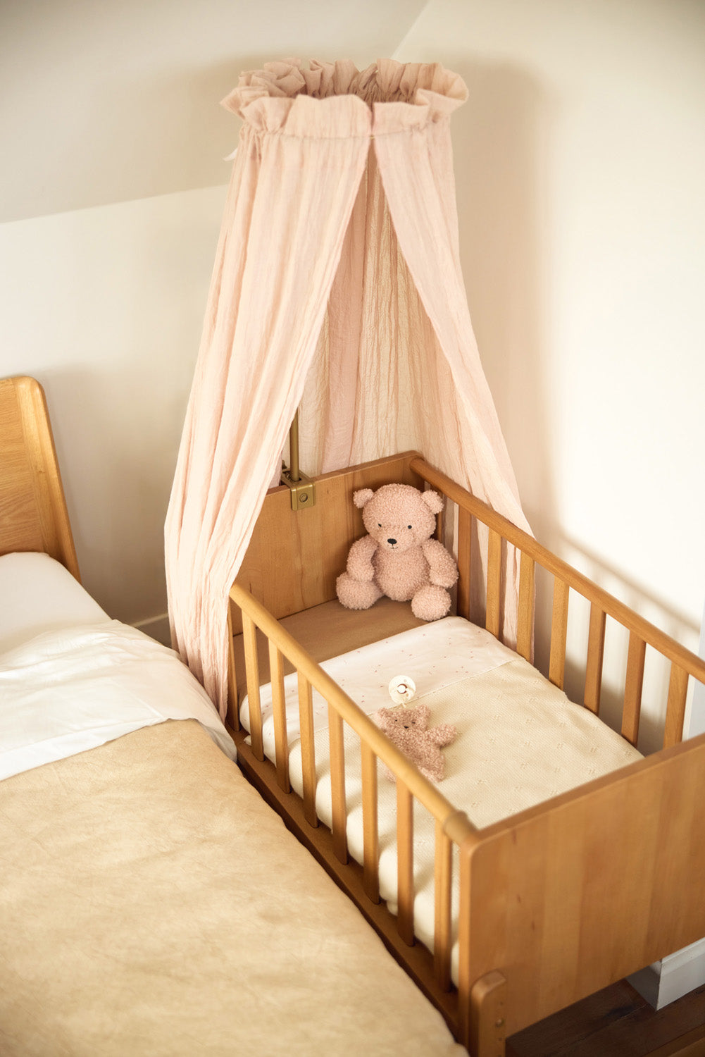 Vintage Sluier 155cm - Wild Rose - afbeelding 4