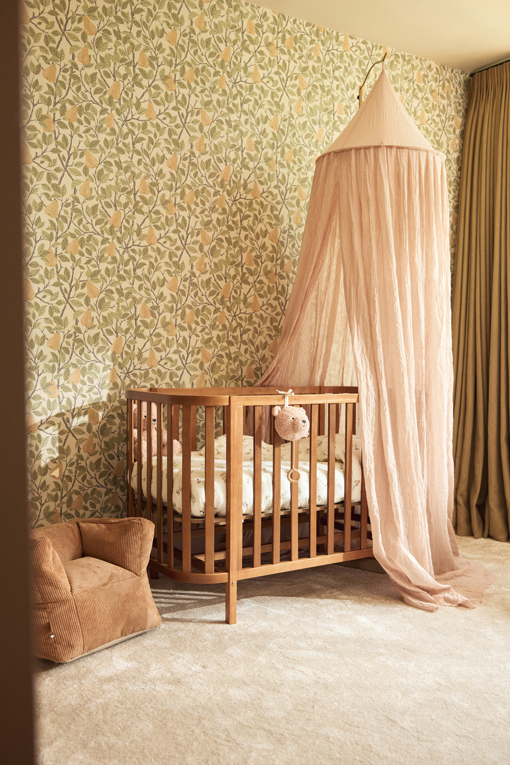 Vintage Sluier 155cm - Wild Rose - afbeelding 6