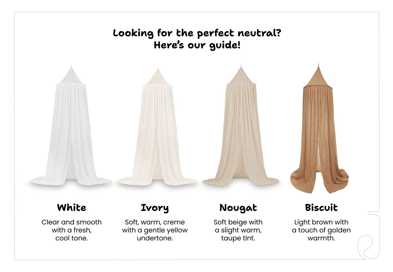 Klamboe Vintage 245cm - Ivory - afbeelding 4