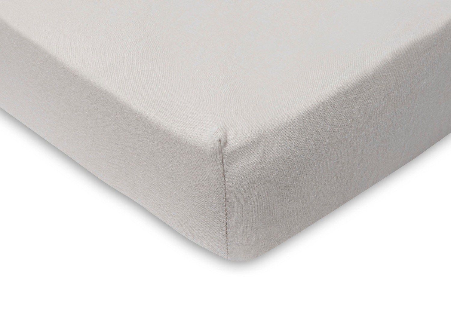 Jersey Hoeslaken Nougat - 2 Stuks - afbeelding 3