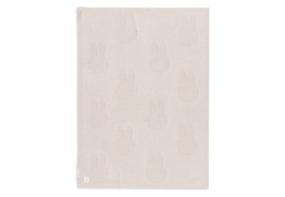 Jollein - Deken Wieg 75x100cm Miffy - Nougat