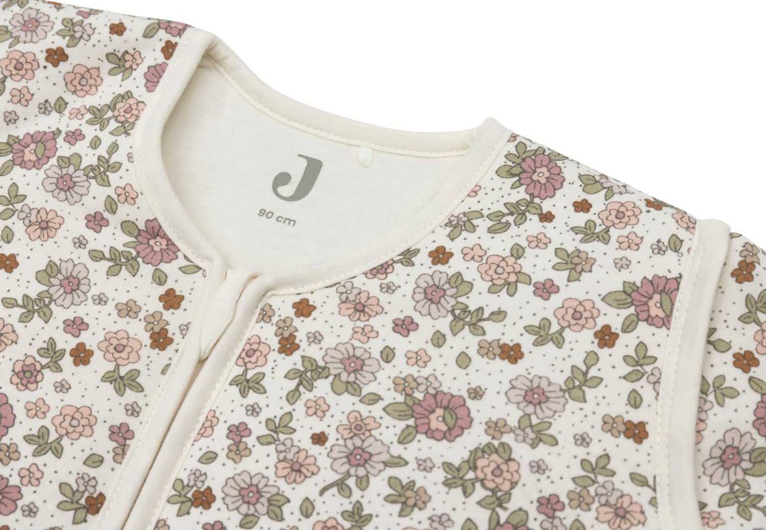 Baby Slaapzak Afritsbare Mouw 90cm Retro Bloemen - afbeelding 5