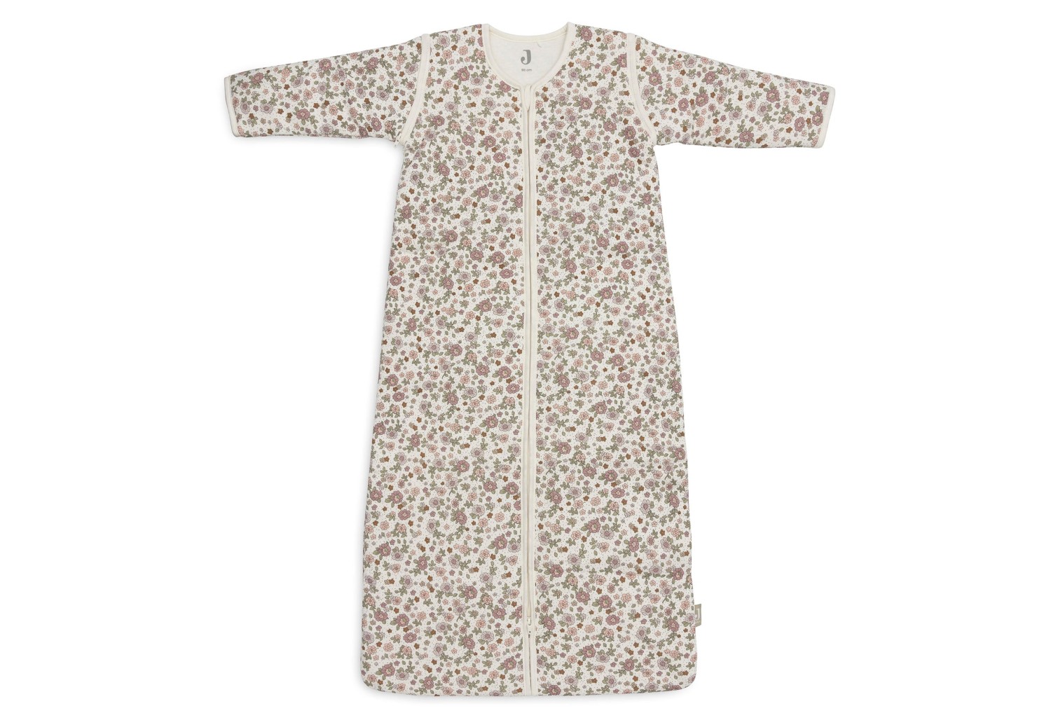 Baby Slaapzak Afritsbare Mouw 90cm Retro Bloemen
