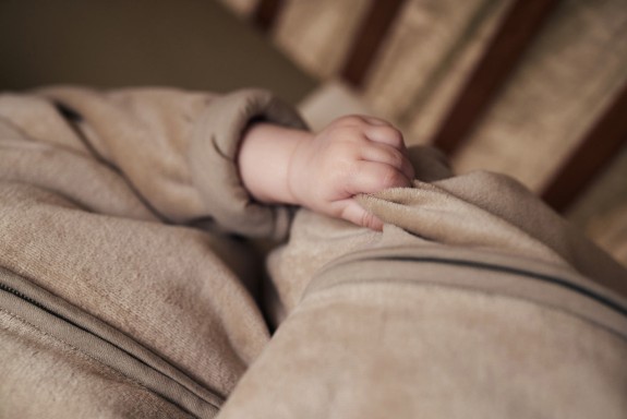 Baby Slaapzak met Afritsbare Mouw 70cm - Olijfgroen