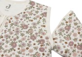 Baby Slaapzak met Afritsbare Mouw 70cm Retro Flowers