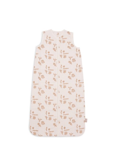 Jollein - Hydrofiel Baby Slaapzak 90cm Funky - Biscuit