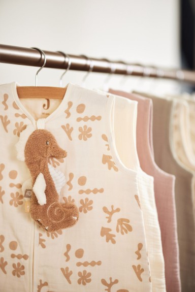 Jollein - Hydrofiel Baby Slaapzak 90cm Funky - Biscuit