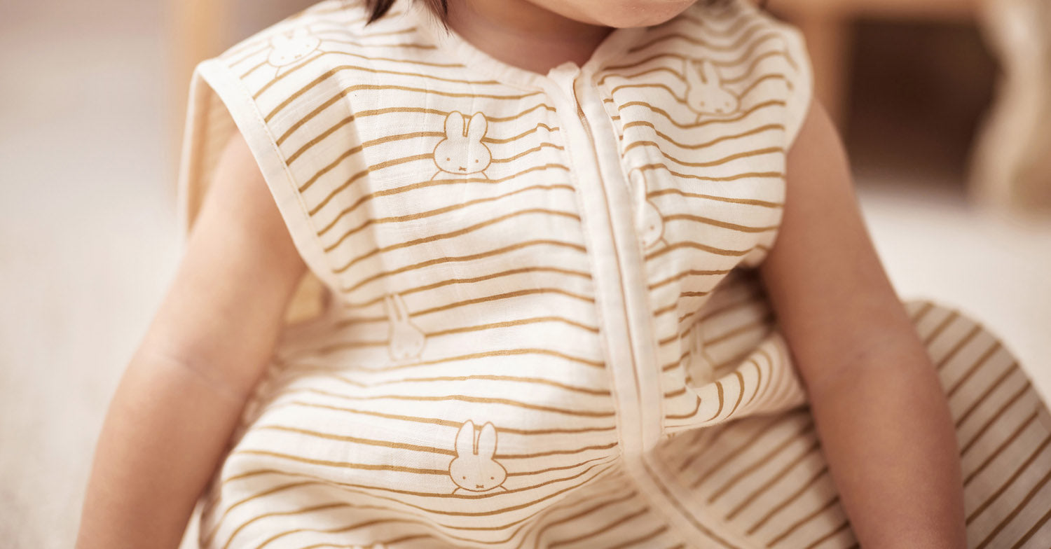 Baby Slaapzak Hydrofiel 90cm Miffy Stripe - afbeelding 6