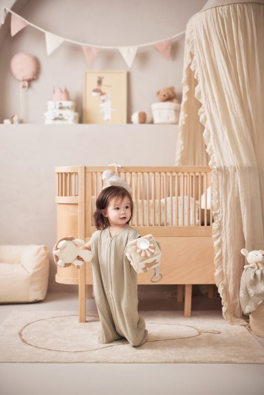 Jollein - Hydrofiel Baby Slaapzak Olive Green 110cm