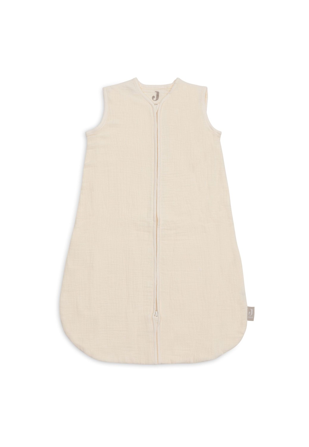 Newborn Slaapzak Hydrofiel 60cm Oatmeal - afbeelding 4