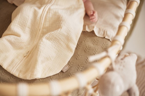 Jollein - Newborn Slaapzak Hydrofiel 60cm Oatmeal