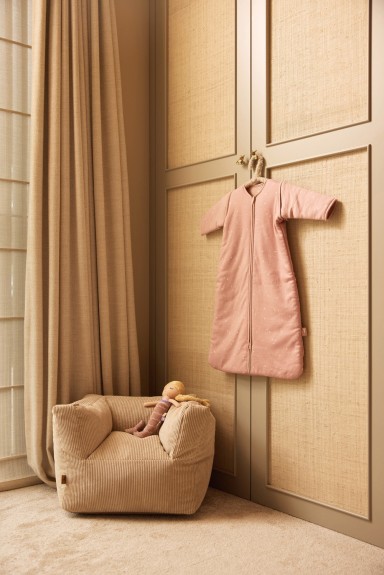 Baby Slaapzak Afritsbare Mouw Twinkling - Wild Rose