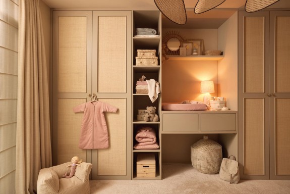 Baby Slaapzak Afritsbare Mouw Twinkling - Wild Rose