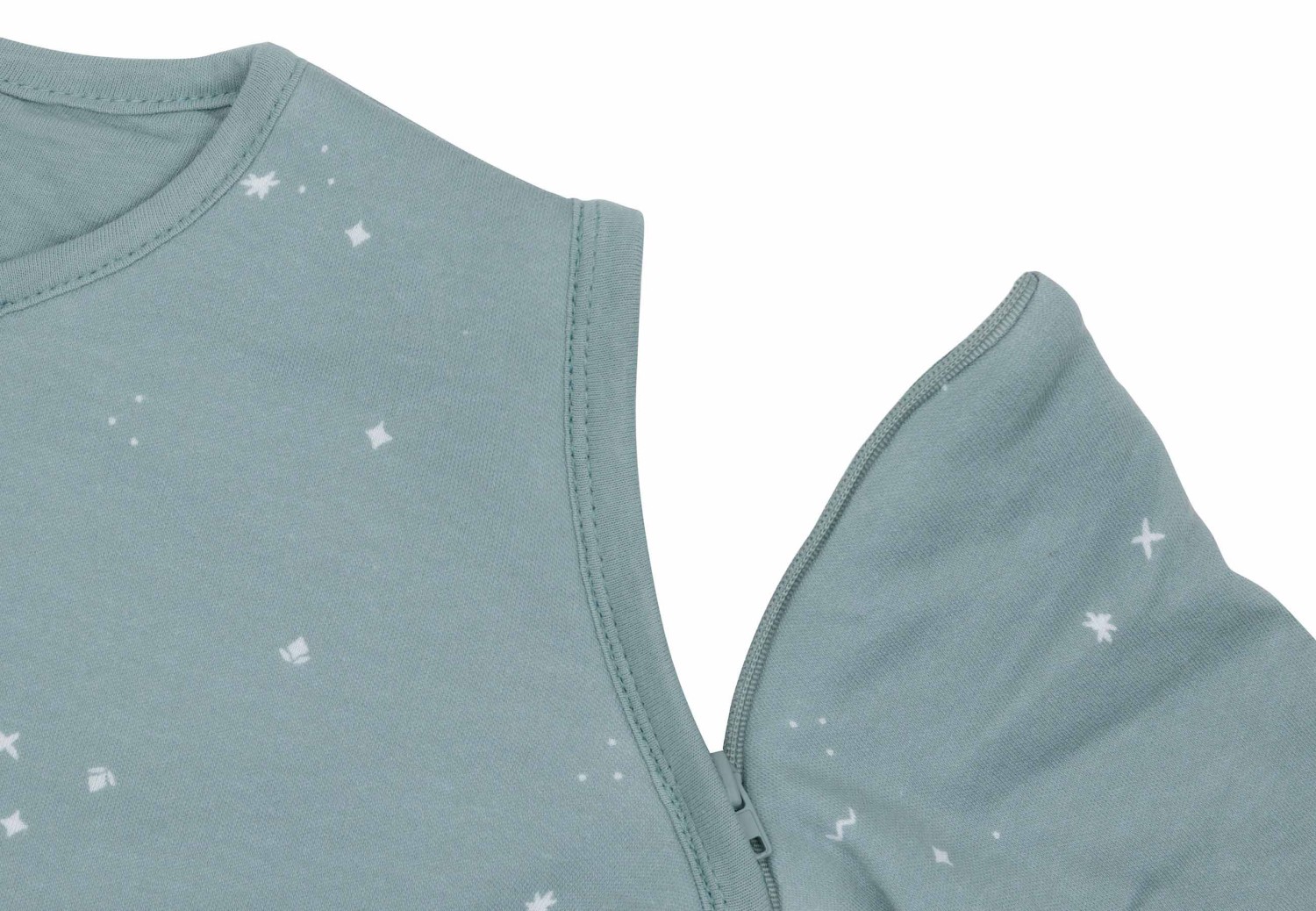 Baby Slaapzak Afritsbare Mouw 110cm Twinkling - Sea Gree - afbeelding 5