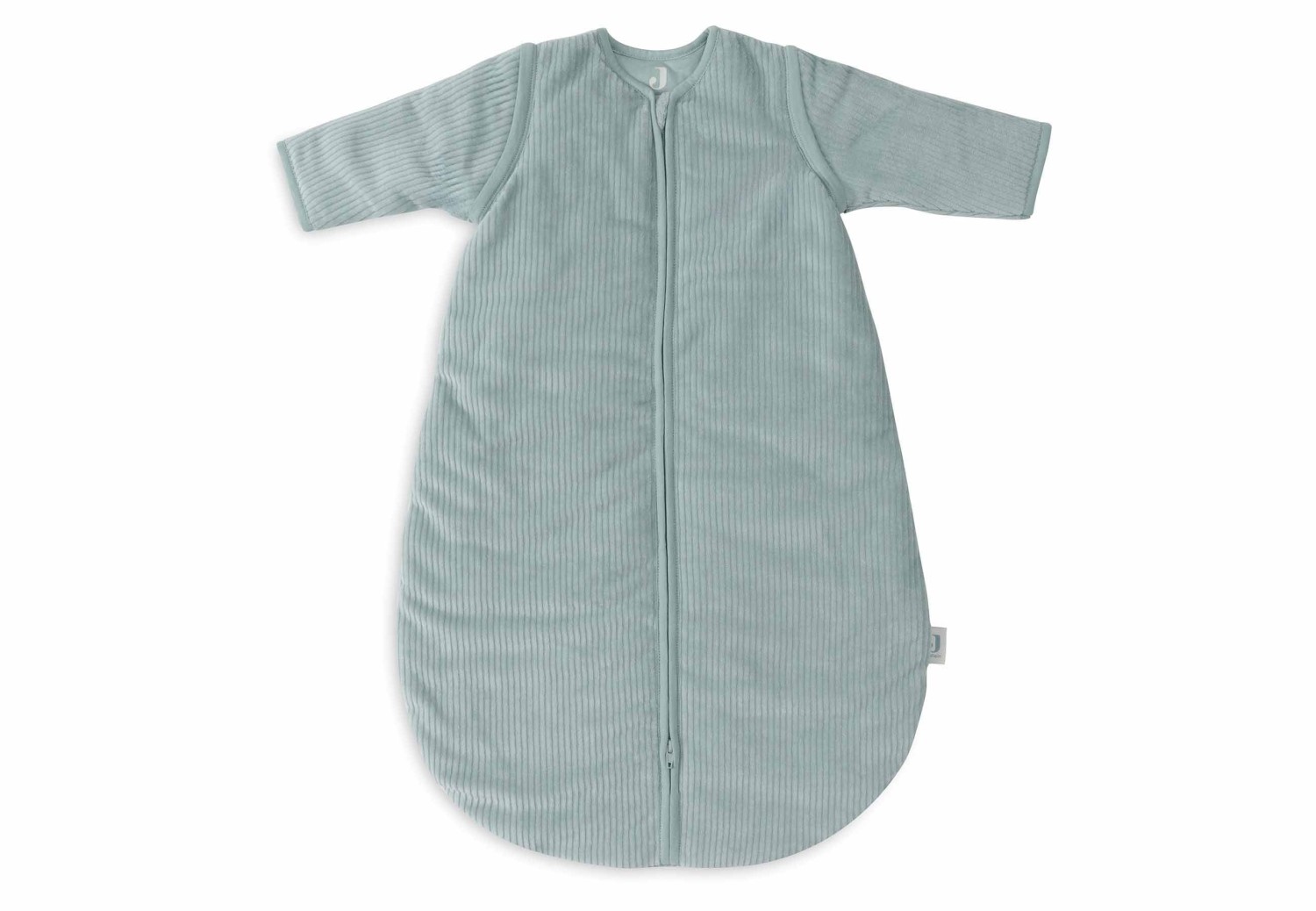 Baby Slaapzak Afritsbare Mouw 110cm Rib - Zeegroen