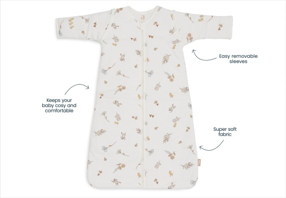 Jollein - Baby Slaapzak Afritsbare Mouw 70cm Riverside