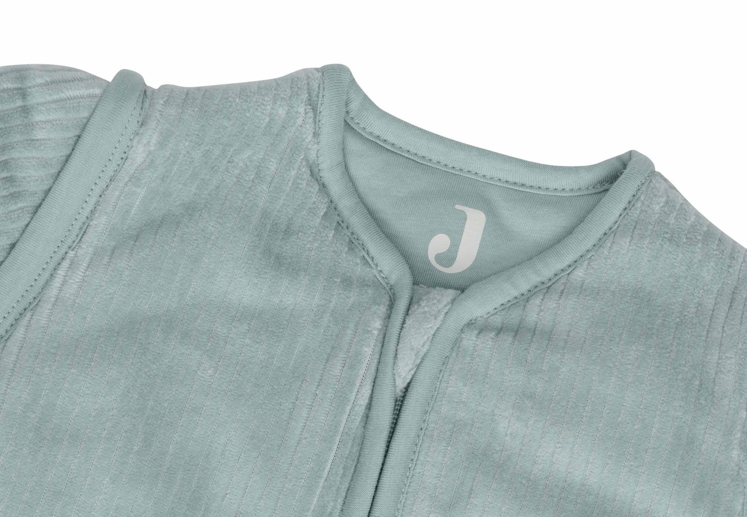 Baby Slaapzak Afritsbare Mouw 90cm Rib - Sea Green - afbeelding 4