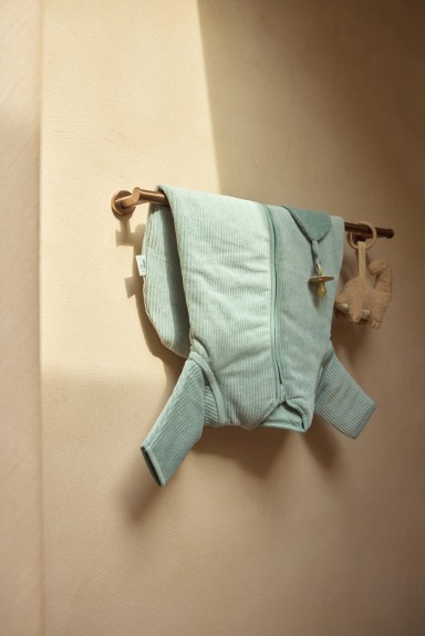 Baby Slaapzak Afritsbare Mouw 90cm Rib - Sea Green