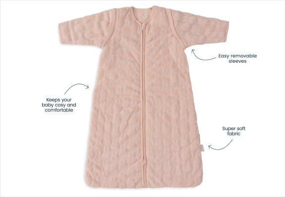 Baby Slaapzak Afritsbare Mouw 90cm Miffy Jacquard - Wild