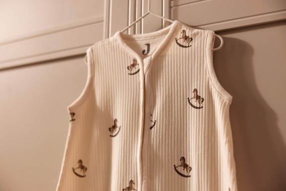 Jollein - Slaapzak Jersey Rib 70cm - Nostalgisch Ritje