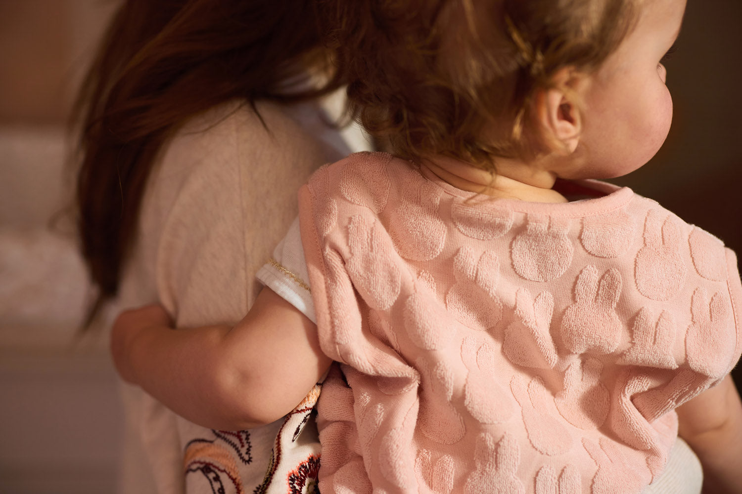 Baby Slaapzak Jersey Miffy Jacquard Terry - Wild Rose - afbeelding 4
