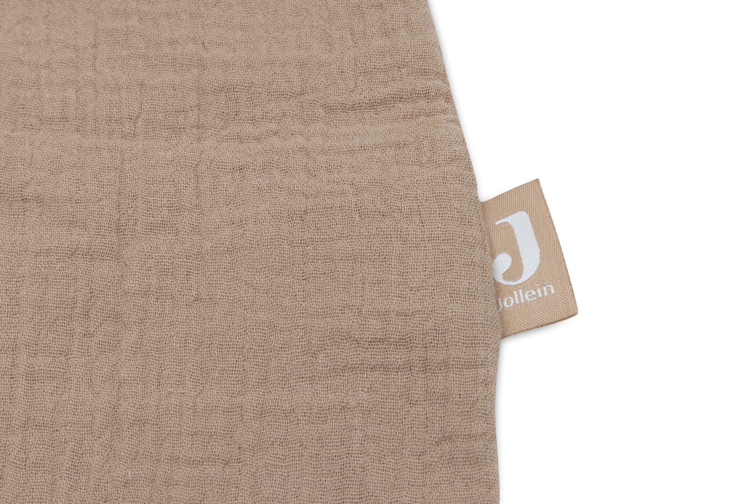 Slaapzak Newborn Hydrofiel - Biscuit - afbeelding 3