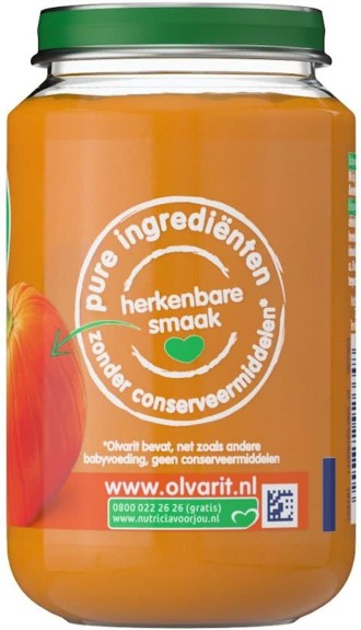 Olvarit Variatiemenu Maaltijd - 6 maanden - 12 stuks