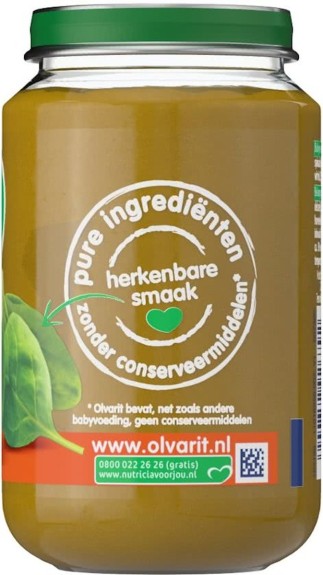 Olvarit Variatiemenu Maaltijd - 6 maanden - 12 stuks