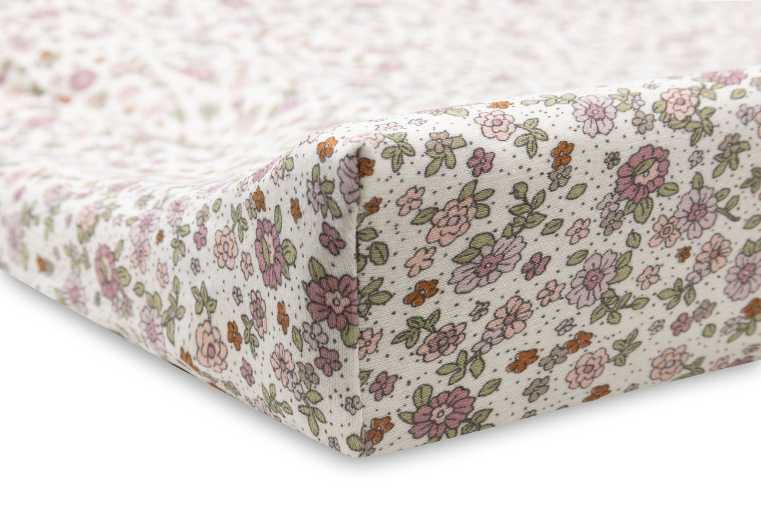 Aankleedkussenhoes Jersey Retro Flowers - afbeelding 3