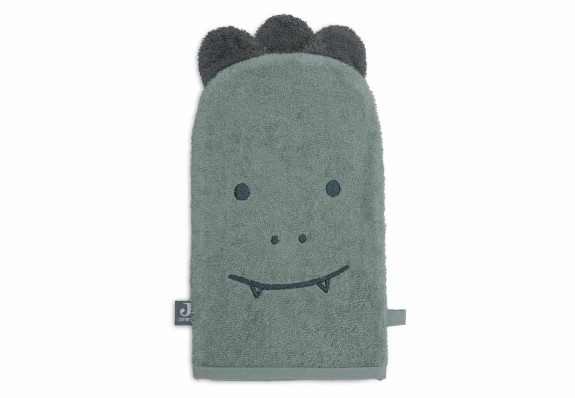 Jollein - Zachte Badstof Washand Jungle Jambo - Croco