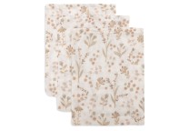 Jollein - Hydrofiel Washandje Bloomy - 3 Stuks