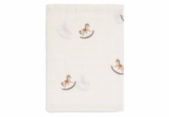 Jollein - Hydrofiel Washandje Nostalgic Ride - 3 Stuks