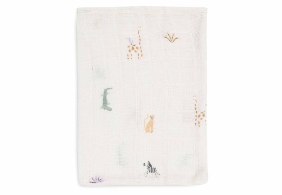 Jollein - Hydrofiel Washandje - Jungle Jambo - 3 Stuks