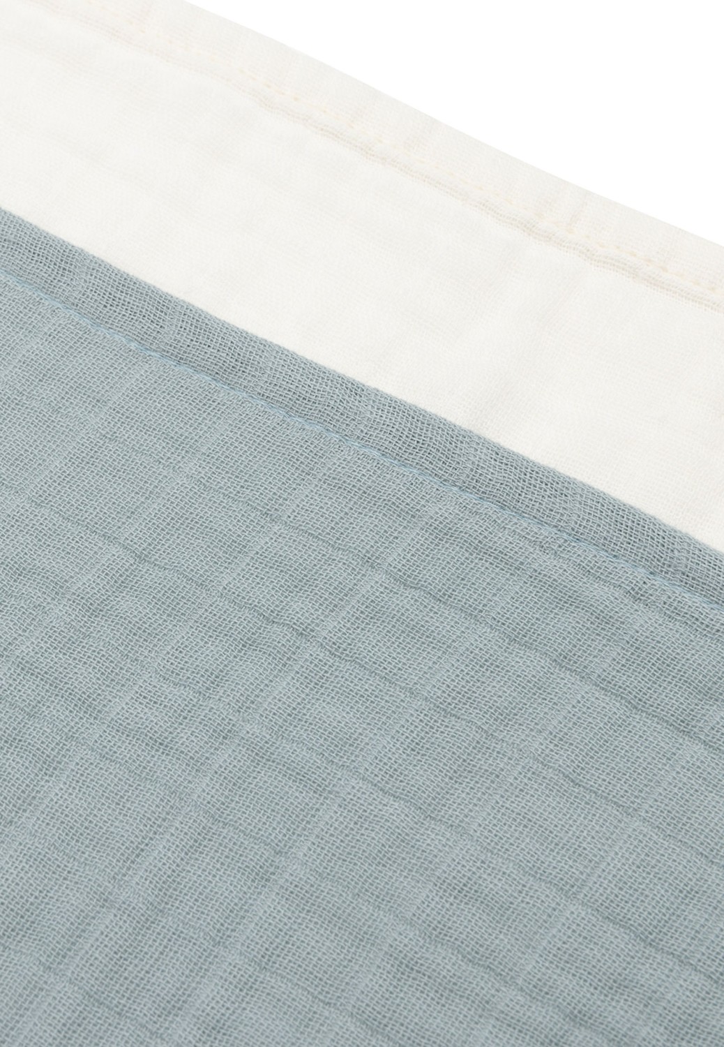 Hydrofiele Doek Small 70x70cm - Sea Green/Ivory - 4 Stuk - afbeelding 8