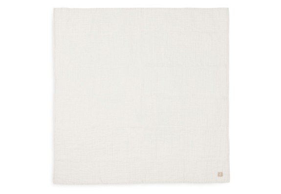 Hydrofiele Doek Groot 115x115cm - Sea Green/Ivory